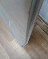 Дверь задняя правая Hyundai Santa Fe 3 oem 770042w000 (вмятина)