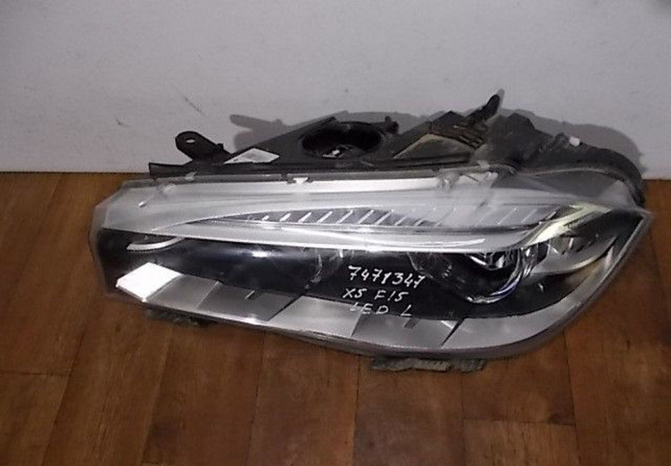 Фара ЛЭД LED левая бу BMW X5 F15 OEM 7471347