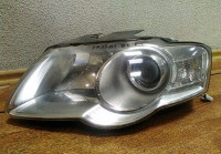 Фара левая Volkswagen Passat B6 галоген сломано 3 крепления oem 3c0941005ab