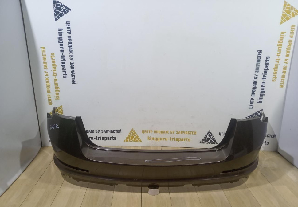 Бампер задний бу Skoda Rapid 2 OEM 60U807421D