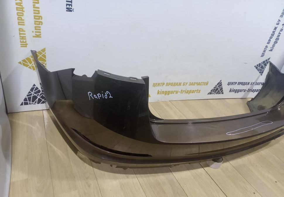 Бампер задний бу Skoda Rapid 2 OEM 60U807421D