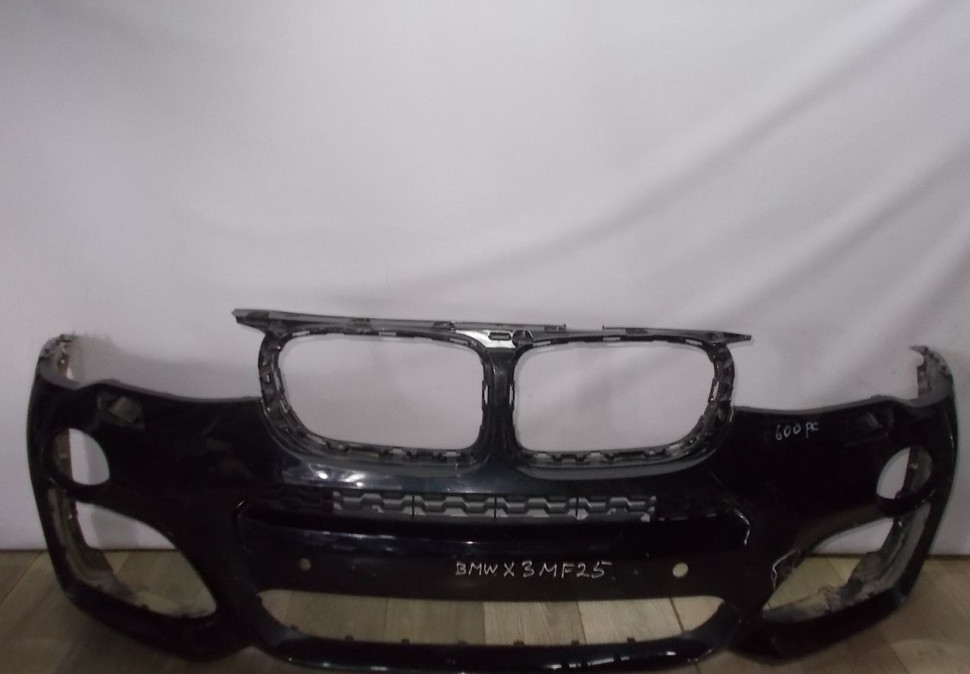 Бампер передний бу BMW X3 F25 M-Pack рестайлинг OEM 51118056874