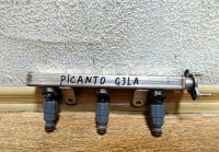 Топливная Рампа Kia Picanto G3LA с форсунками oem 3531003200