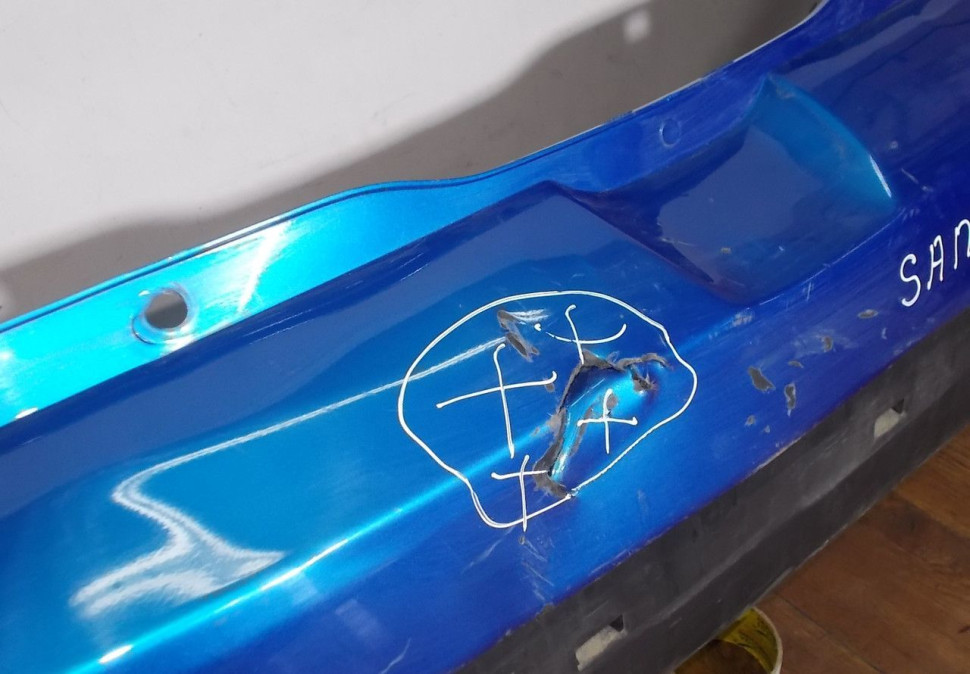 Бампер задний бу Renault Sandero Stepway 2 OEM 850229678R Бампер задний бу Renault Sandero Stepway 2 OEM 850229678R