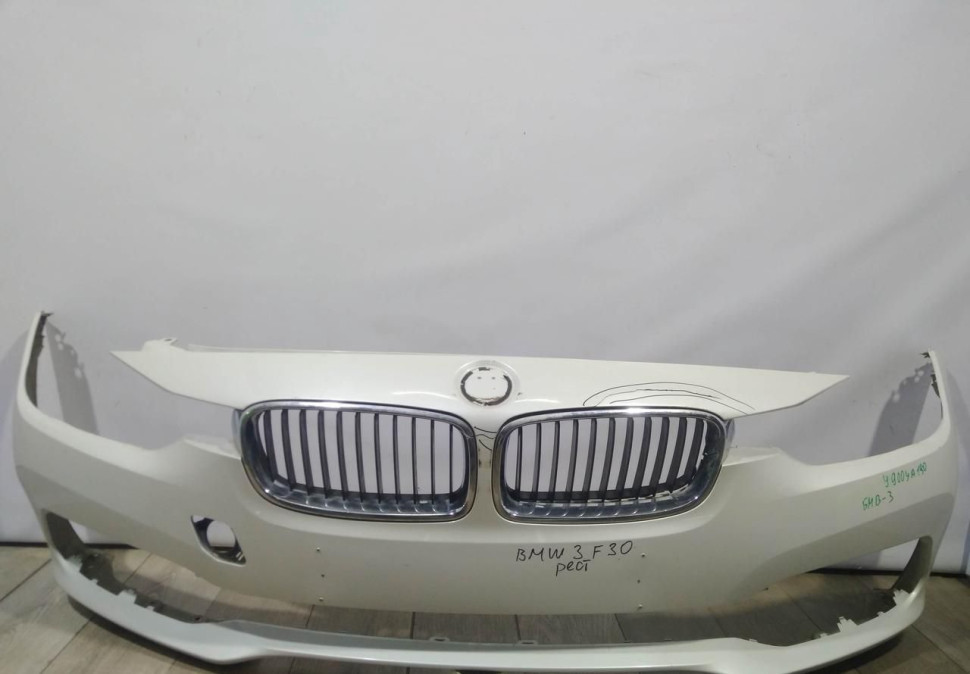 Бампер передний бу BMW 3 F30 рестайлинг OEM 51117386283