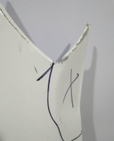 Крыло переднее левое бу Skoda Fabia OEM 5J0821021