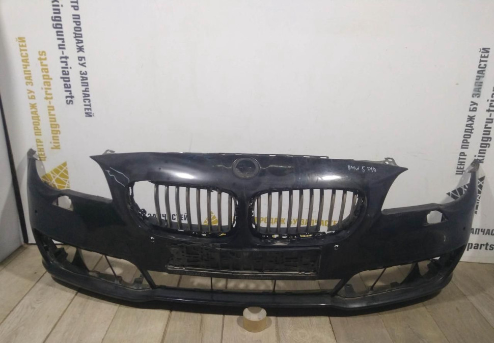 Бампер передний бу BMW 5 F10 рестайлинг OEM 51117332677