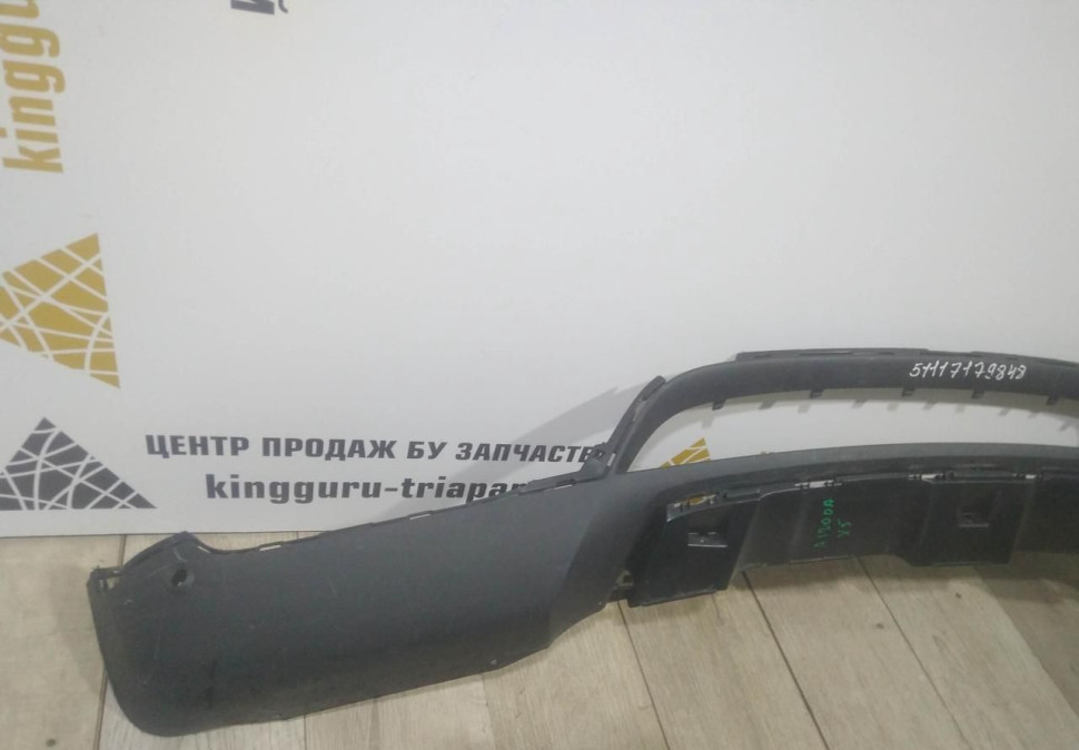 Спойлер переднего бампера бу BMW X6 E71 OEM 51117179848