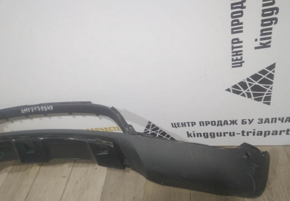 Спойлер переднего бампера бу BMW X6 E71 OEM 51117179848