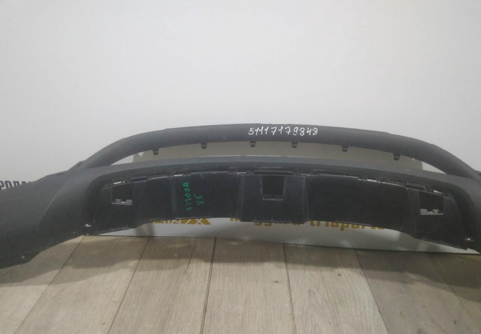 Спойлер переднего бампера бу BMW X6 E71 OEM 51117179848