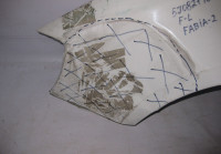Крыло переднее левое Skoda Fabia 2 oem5j0821161 (вмятина) (скл-3)