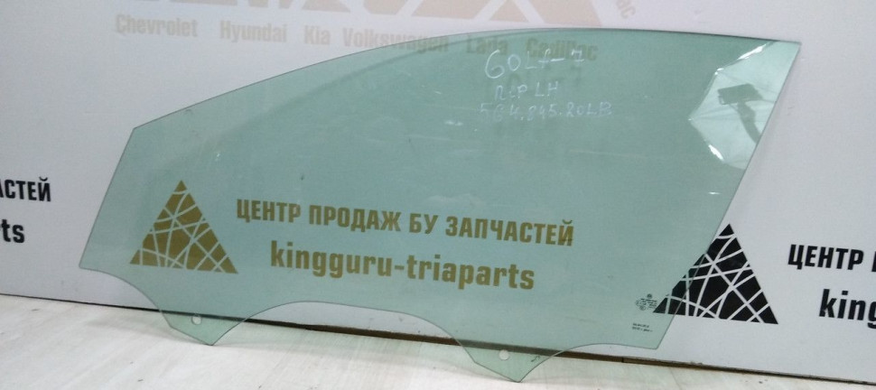 Стекло передней левой двери Volkswagen Golf 7 12-20 oem 5G4845201B