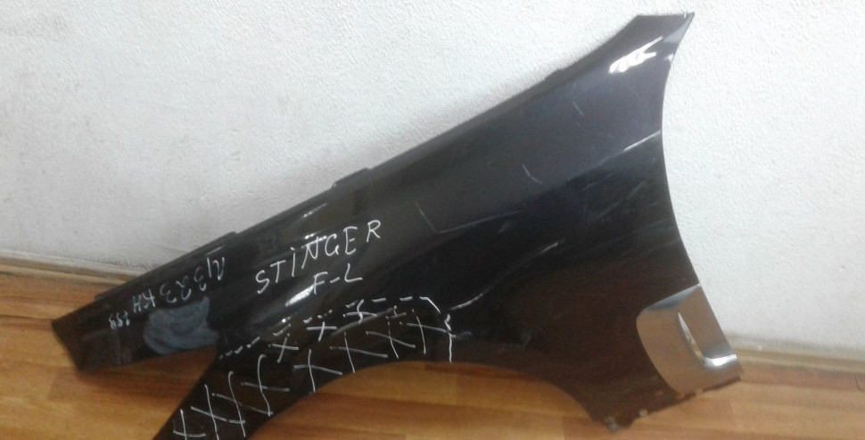 Крыло переднее левое Kia Stinger oem 66311J5000 (вмятина) (скл-3)