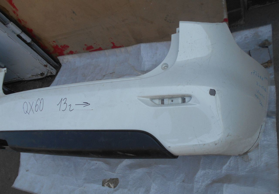 Задний бампер Infniti QX60 13- (скл-3)
