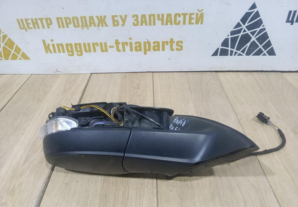 Корпус зеркала правый 6 пин бу Skoda Rapid рестайлинг OEM 5JB857502J Корпус зеркала правый 6 пин бу Skoda Rapid рестайлинг OEM 5JB857502J