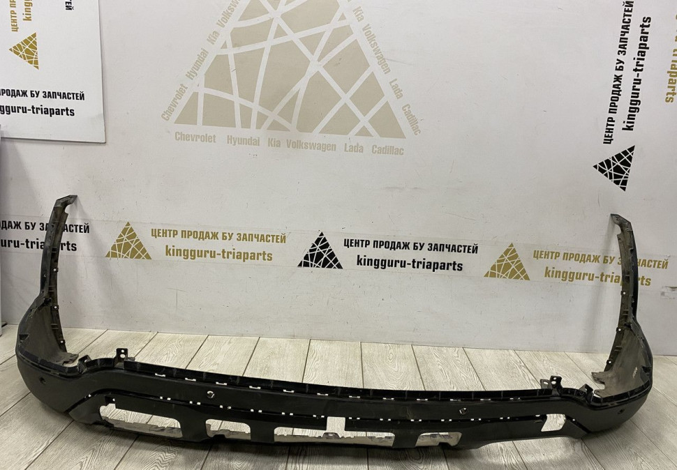 Юбка заднего бампера Hyundai Santa Fe 3 рестайлинг OEM 866122W500