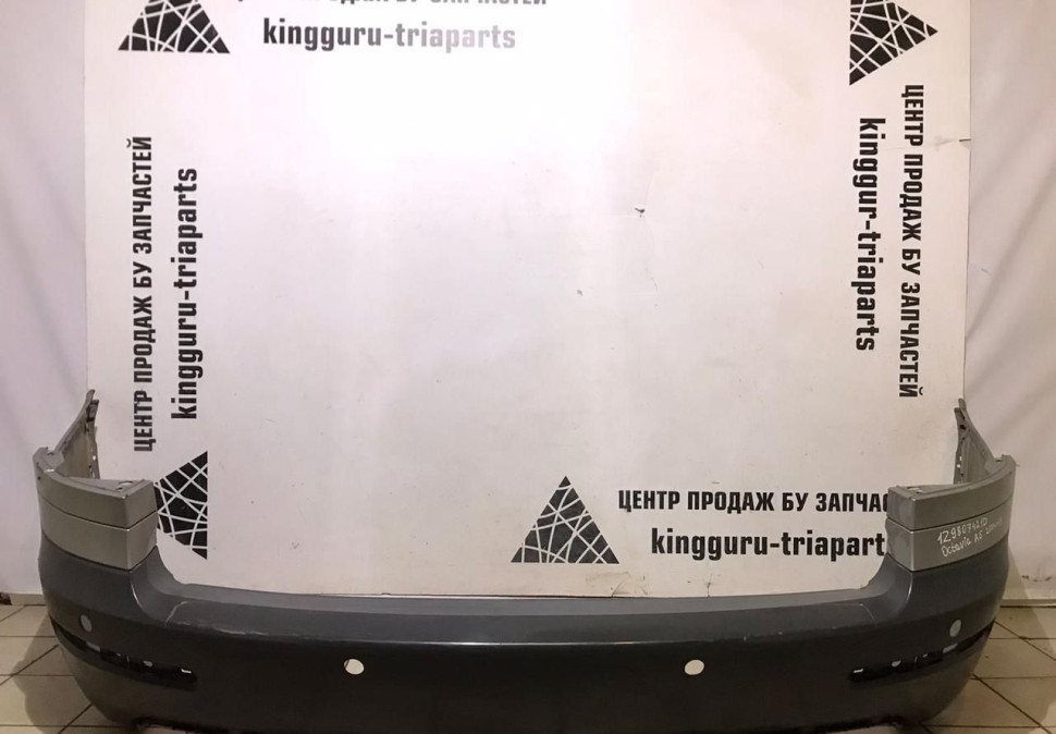 Бампер задний бу Skoda Octavia A5 Scout универсал OEM 1Z9807421D (скл-3)