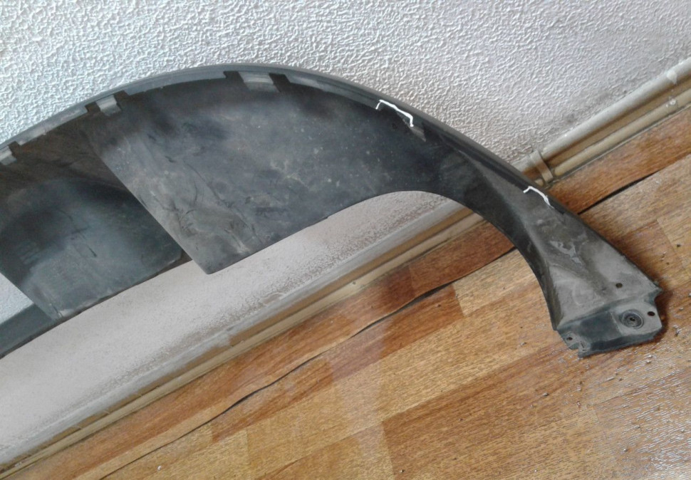Юбка заднего бампера Volkswagen Touareg NF (10>) oem 7p6807568