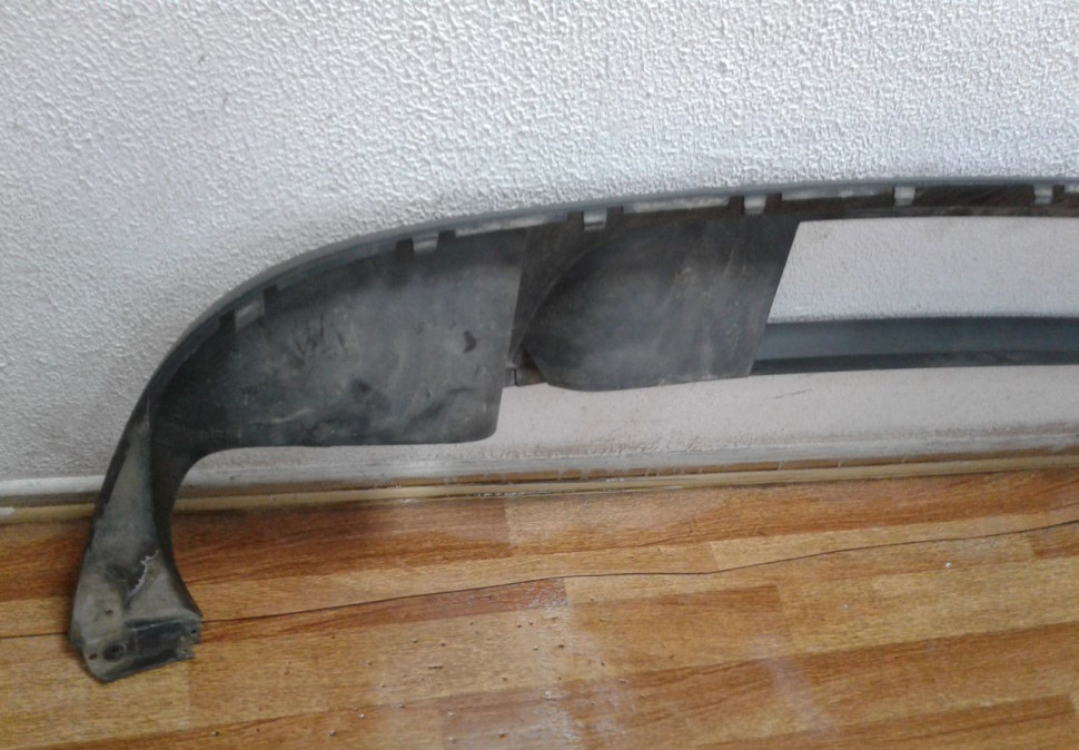 Юбка заднего бампера Volkswagen Touareg NF (10>) oem 7p6807568