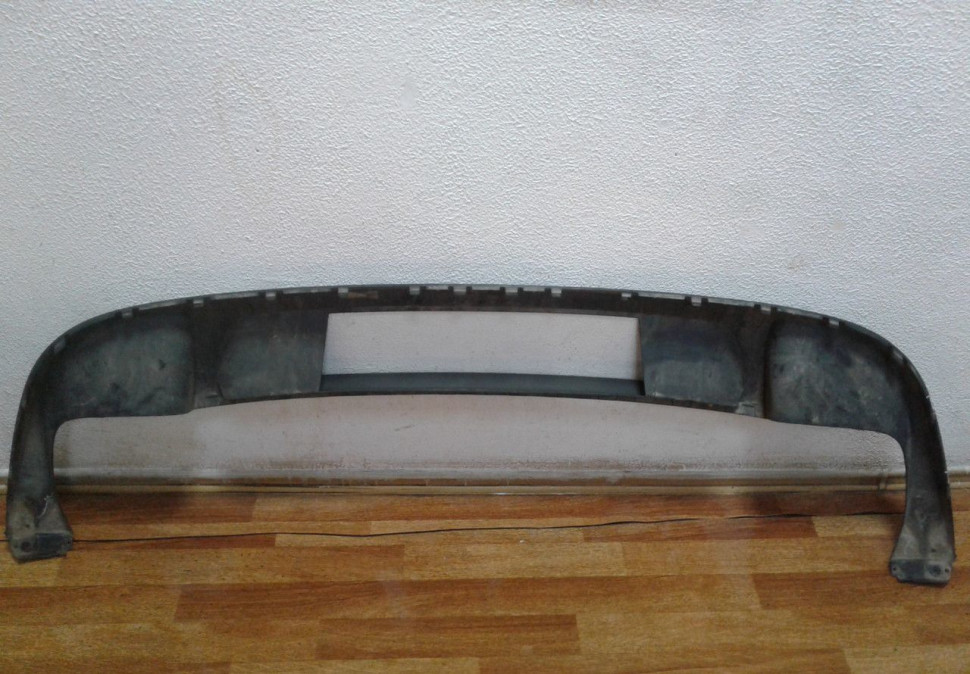 Юбка заднего бампера Volkswagen Touareg NF (10>) oem 7p6807568