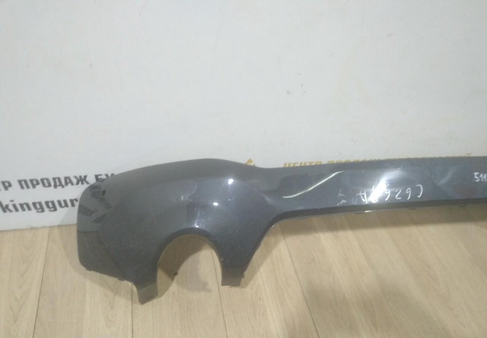 Спойлер заднего бампера бу BMW X1 F48 M-Pack рестайлинг OEM 51128075864 Спойлер заднего бампера бу BMW X1 F48 M-Pack рестайлинг OEM 51128075864