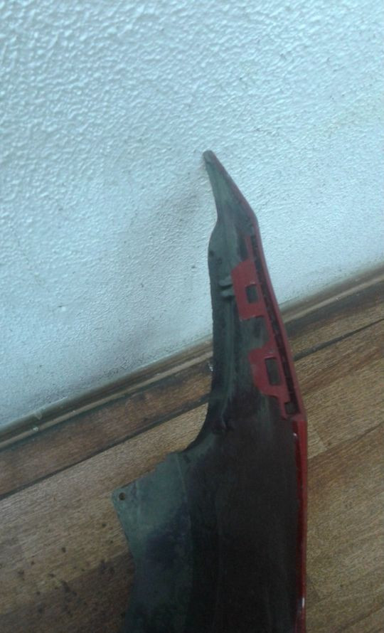 Бампер передний Hyundai Solaris рест oem 865114L500 (слом. часть бок. крепл.)