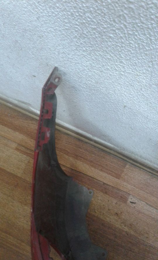 Бампер передний Hyundai Solaris рест oem 865114L500 (слом. часть бок. крепл.)