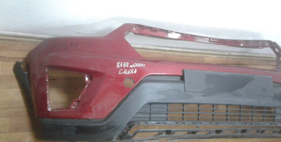 Бампер передний Hyundai Creta oem 86511m0000 (слом. бок. крепл.) Бампер передний Hyundai Creta oem 86511m0000 (слом. бок. крепл.)