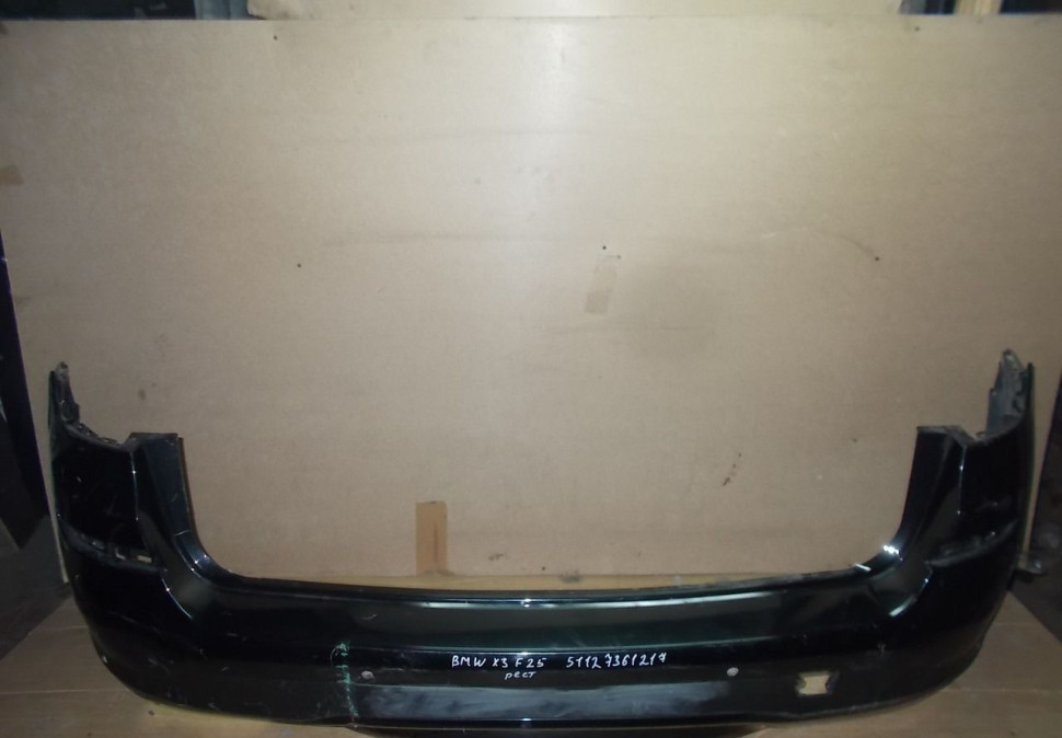 Бампер задний бу BMW X3 F25 рестайлинг OEM 51127361217