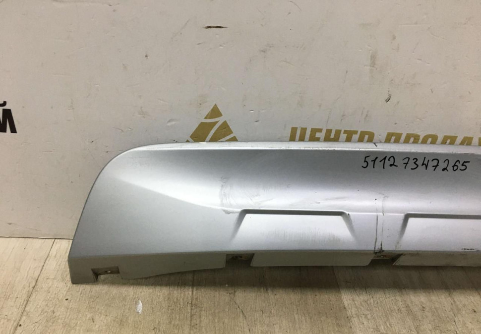 Накладка заднего бампера BMW X4 F26 OEM 51127347265 Накладка заднего бампера BMW X4 F26 OEM 51127347265