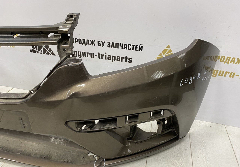 Бампер передний Renault Logan 2 рестайлинг OEM 620220063R Бампер передний Renault Logan 2 рестайлинг OEM 620220063R