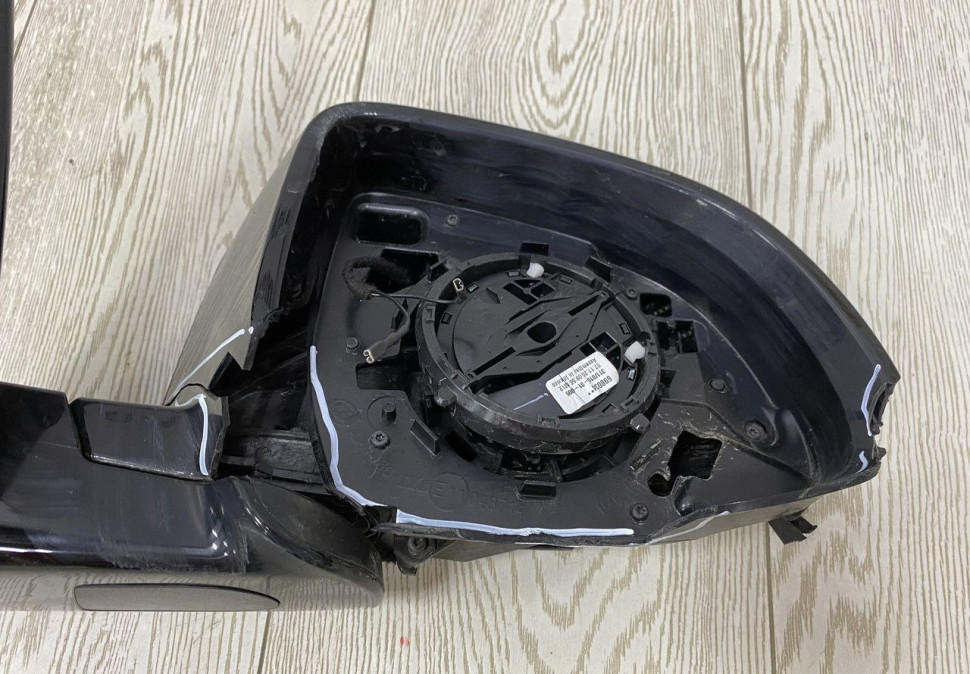 Корпус зеркала правый 5 пин BMW X3 G01 OEM 51168491650