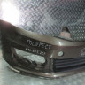 Бампер передний Volkswagen Polo 5 Sedan (15>) oem 6RU807221A (дефект)