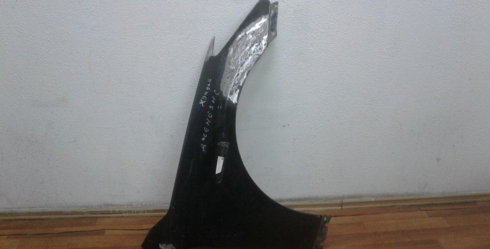 Крыло переднее правое Hyundai Genesis 1 oem 663203M000 (после ремонта)
