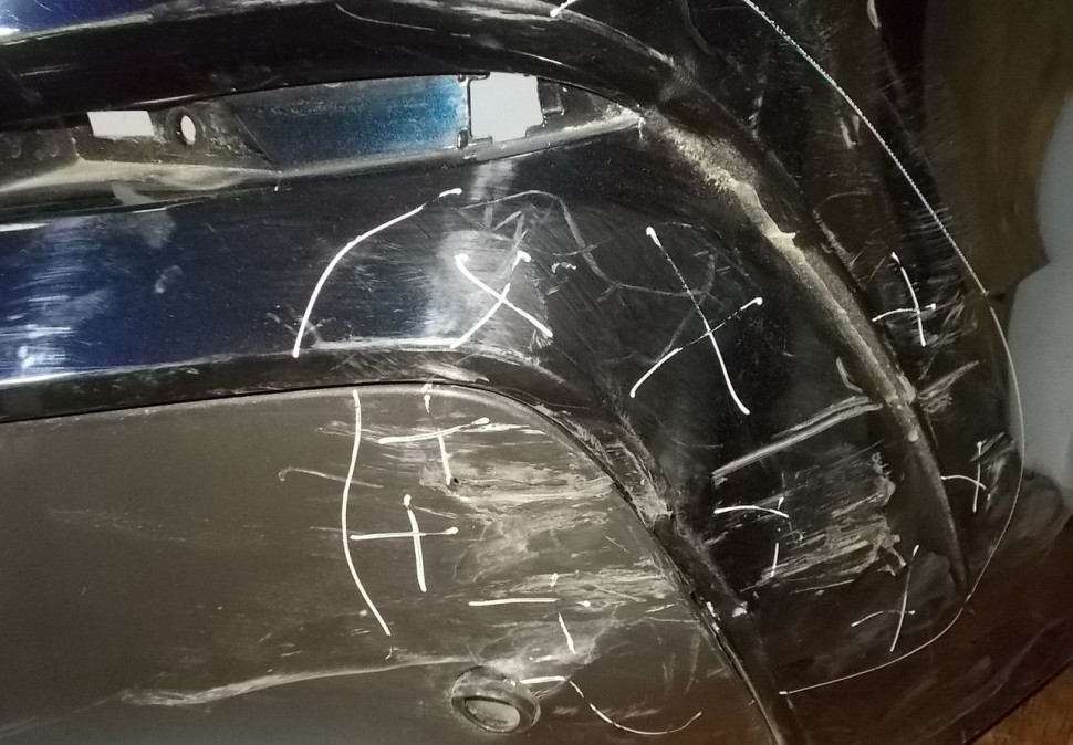 Бампер задний бу BMW X4 F26 OEM 51127366969