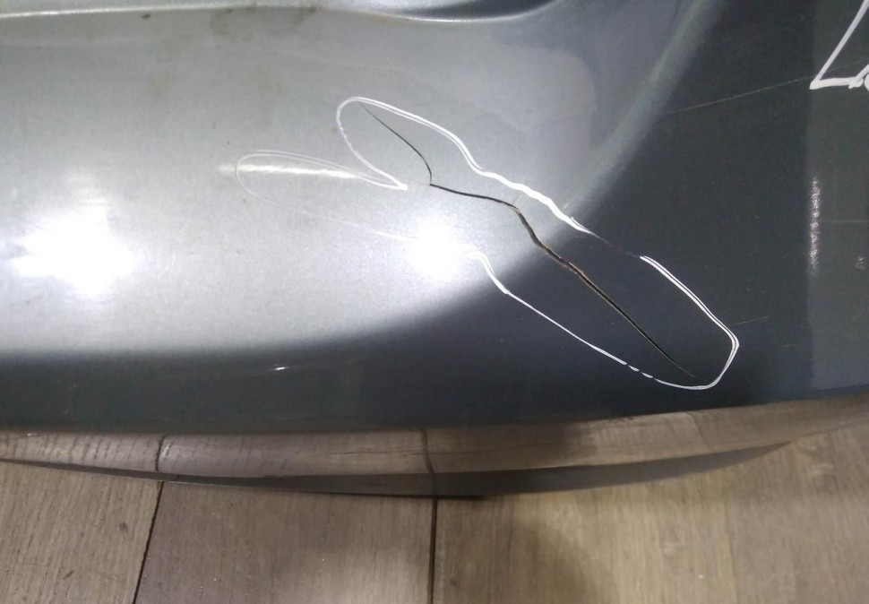 Бампер задний бу Renault Logan 1 OEM 850224049R