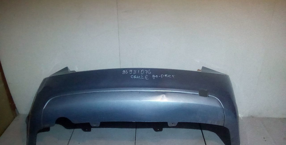 Бампер задний Chevrolet Cruze до рест сломано крепление oem 96981076 (скл-3)