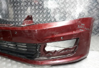 Бампер передний Volkswagen Polo 5 Sedan  oem 6RU807221A
