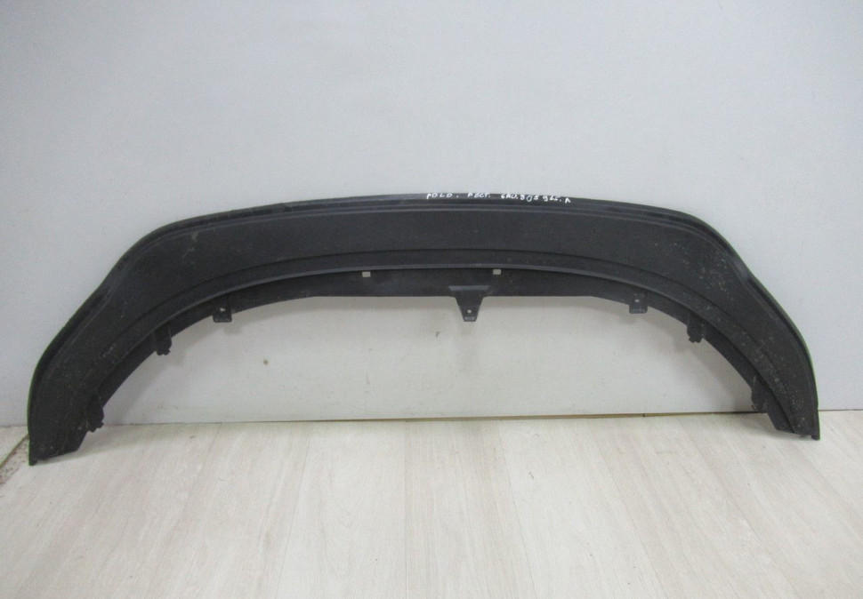 Спойлер переднего бампера Volkswagen Polo 5 рест oem 6RU805915A