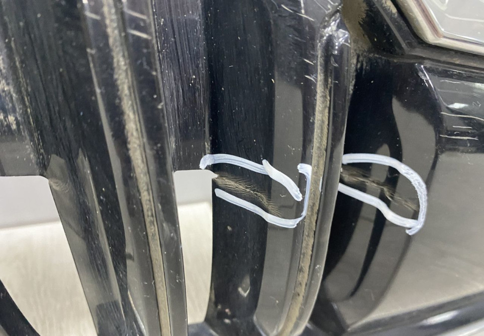 Решетка радиатора Skoda Octavia A7 рестайлинг 2017 OEM 5E0853653C