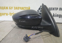 Корпус зеркала правый 6 пин бу Skoda Rapid рестайлинг OEM 5JB857502J