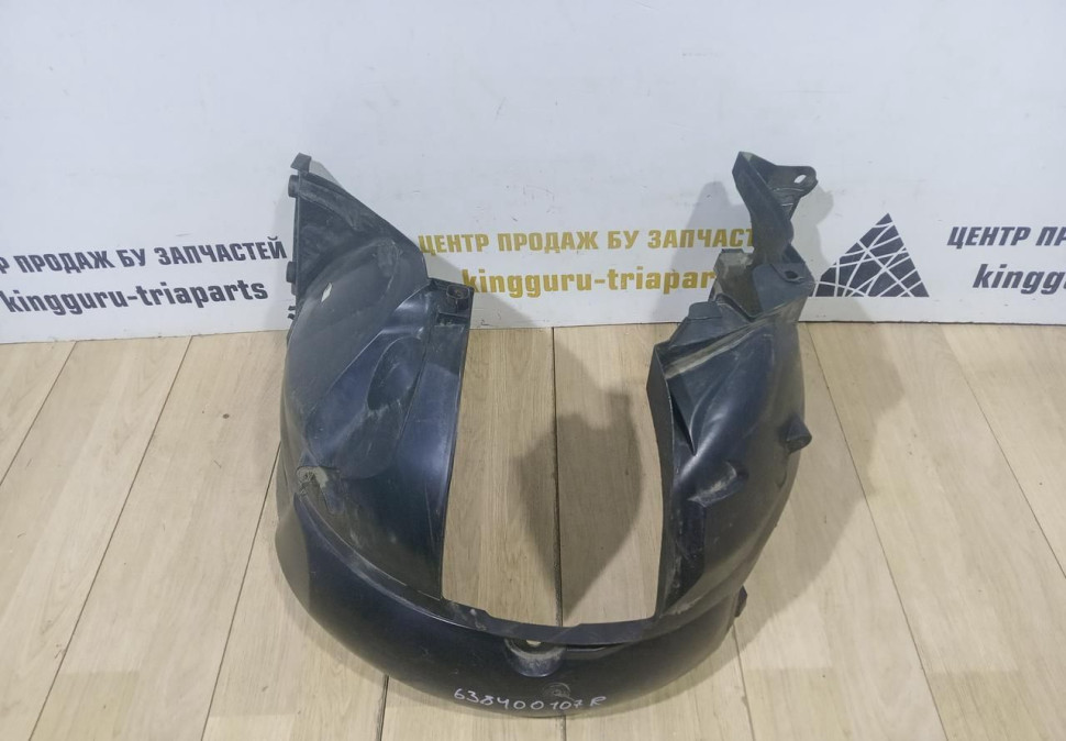 Подкрылок передний правый бу Renault Logan 2 рестайлинг OEM 638400107R