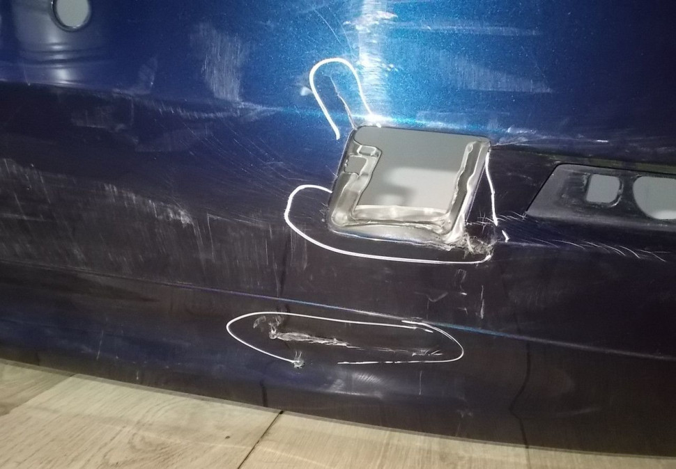 Бампер задний бу BMW 5 F10 рестайлинг OEM 51127331593 Бампер задний бу BMW 5 F10 рестайлинг OEM 51127331593