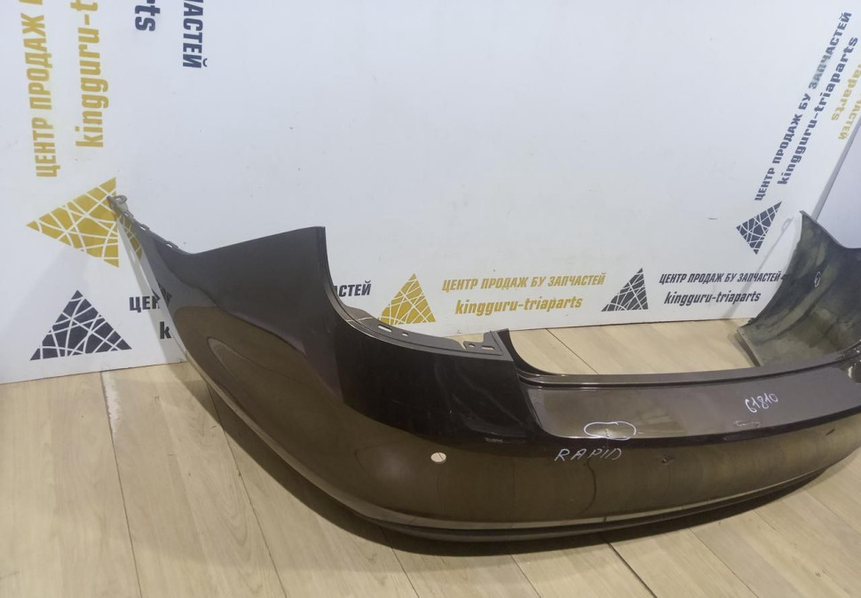 Бампер задний бу Skoda Rapid OEM 60U807421 Бампер задний бу Skoda Rapid OEM 60U807421