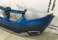 Бампер передний Renault Sandero Stepway 2 рестайлинг OEM 620220494R