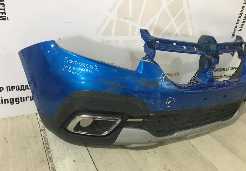 Бампер передний Renault Sandero Stepway 2 рестайлинг OEM 620220494R Бампер передний Renault Sandero Stepway 2 рестайлинг OEM 620220494R