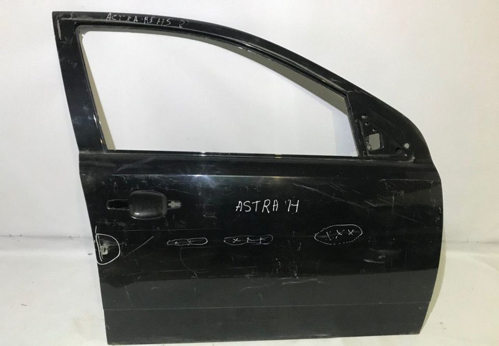 Дверь передняя правая для Опель Астра Н Opel Astra H oem 0124086 (скл-3)