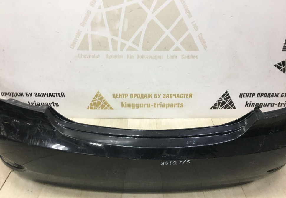 Бампер задний Hyundai Solaris 1 дорест 10-14 oem 866114L000 Бампер задний Hyundai Solaris 1 дорест 10-14 oem 866114L000
