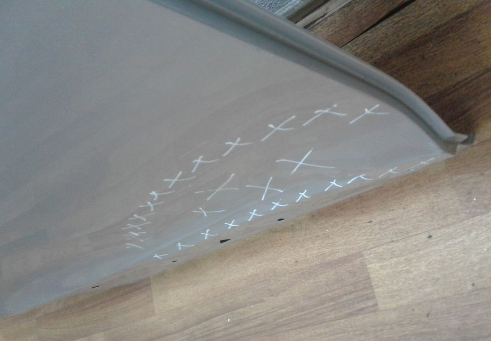 Дверь задняя правая Volkswagen Tiguan 2 (вмятина)