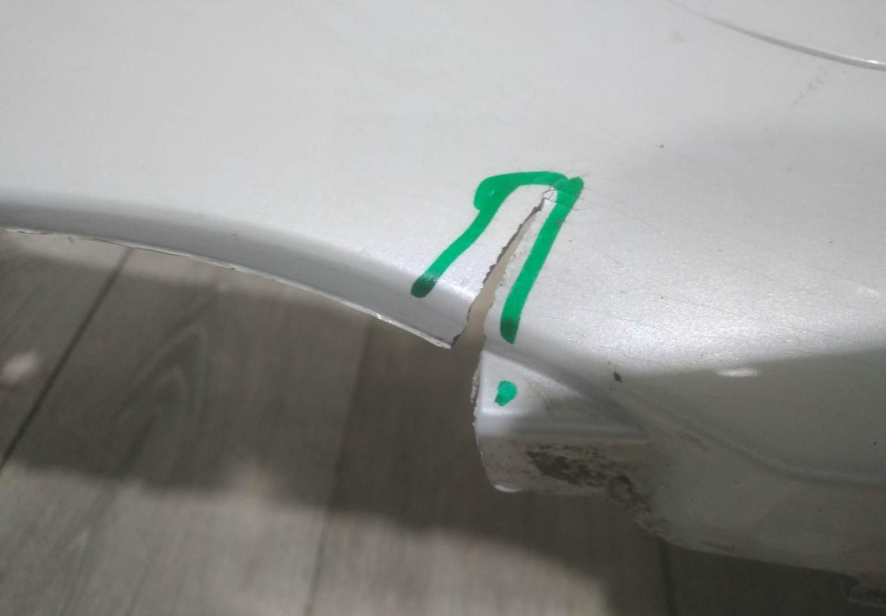 Бампер передний бу BMW 3 F30 Luxury рестайлинг OEM 51117386283